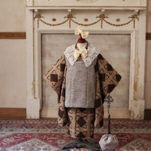 【現品】ダイヤレースファミリー 3歳被布セット RC712-A