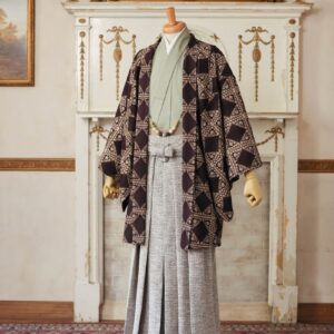 【現品】ダイヤレースファミリー　パパ着物セット RC7100-A 【Lサイズ】