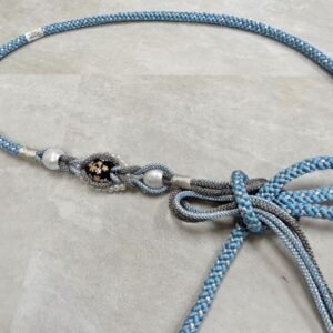 帯〆組みひもトンボ玉 TOJ-2409p