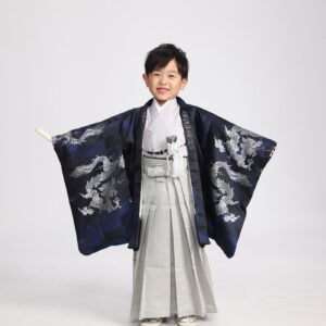 おりびと男児セット3歳/5歳 No.705【ネイビー】