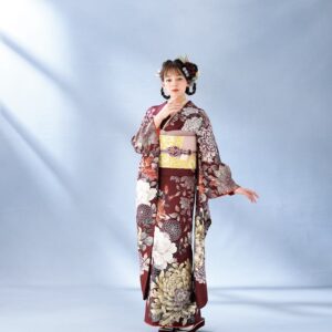 2025正絹振袖　フレグランス№.1327