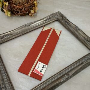 重衿【正絹】ラフィネモカ×万里小路2023ver. -テラコッタオレンジ-