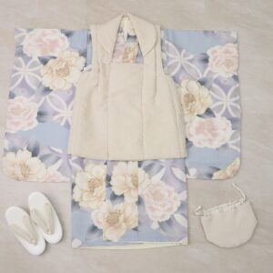 【特別現品】3歳女児被布セット No,「3歳-RTG2408-3c」