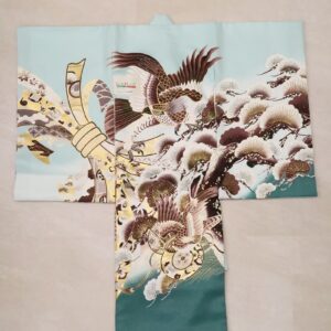 【現品】 男児お宮参り祝着　しゃれっこNo.「空-1」