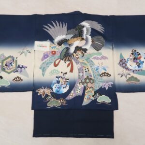 【受注品】 男児アンサンブル　しゃれっこNo.「岸-B」【紺】