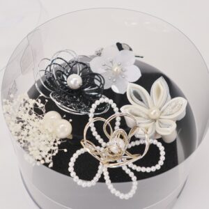 髪飾り大人用 400-943シルバー セパレートタイプ