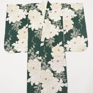 7才四つ身「RMB2504-7b」 モスグリーン