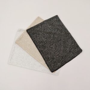 化繊帯揚 シルバーラメレースRK2505　-3色展開-