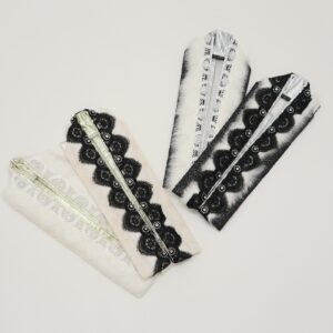 重衿【正絹】ファー＆レースストーン-fairry-　-4type-