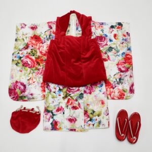 【特別現品】3歳女児被布セット No,「3歳-RTG2507-F」