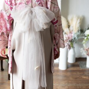 【受注品】ﾗﾌｨﾈｵﾘｼﾞﾅﾙアネモネチュールラージリボンFK-17　グレー