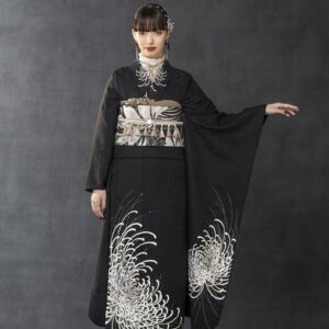 2025正絹振袖　アンルーチェ　24043B