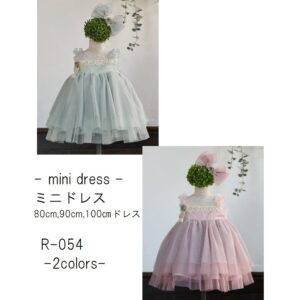 ミニドレスR-054　2色展開
