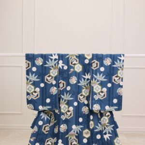 ラフィネココベイビーズ　男児お宮参り祝着 -№.「RC6660-C」ネイビー