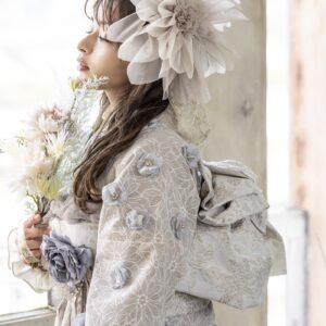 袋帯【正絹】振袖用 GFO-56オフホワイト