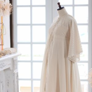 マタニティー【ガウン】R-2009　アイボリー