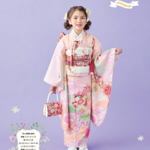 式部浪漫7歳きもの 絵羽 梅毬3【ピーチフィズ】