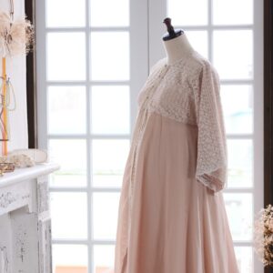 マタニティー【ガウン】R-2009　ベージュピンク