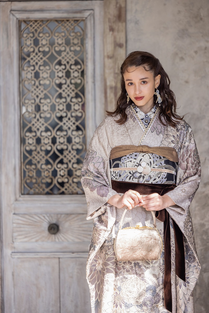 【受注品】ラフィネオリジナル振袖用ベルベットしごき -5色展開- - 画像 (2)