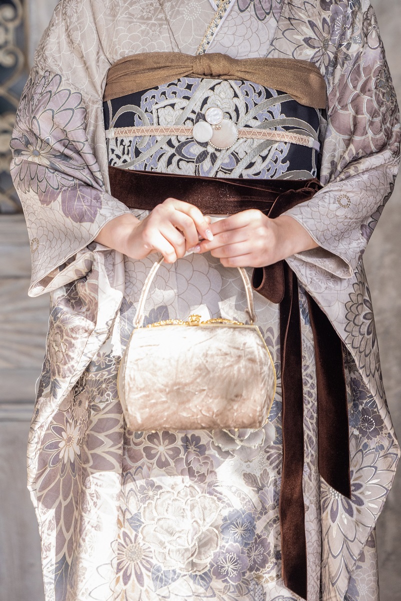 【受注品】ラフィネオリジナル振袖用ベルベットしごき -5色展開- - 画像 (3)