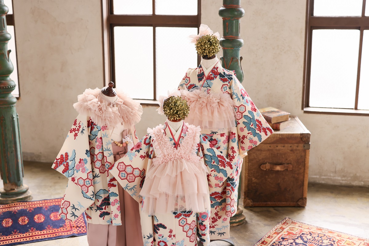 ロマンティックヴィンテージ7歳きもの RC850-A　【ﾍﾞｰｼﾞｭ】 - 画像 (9)