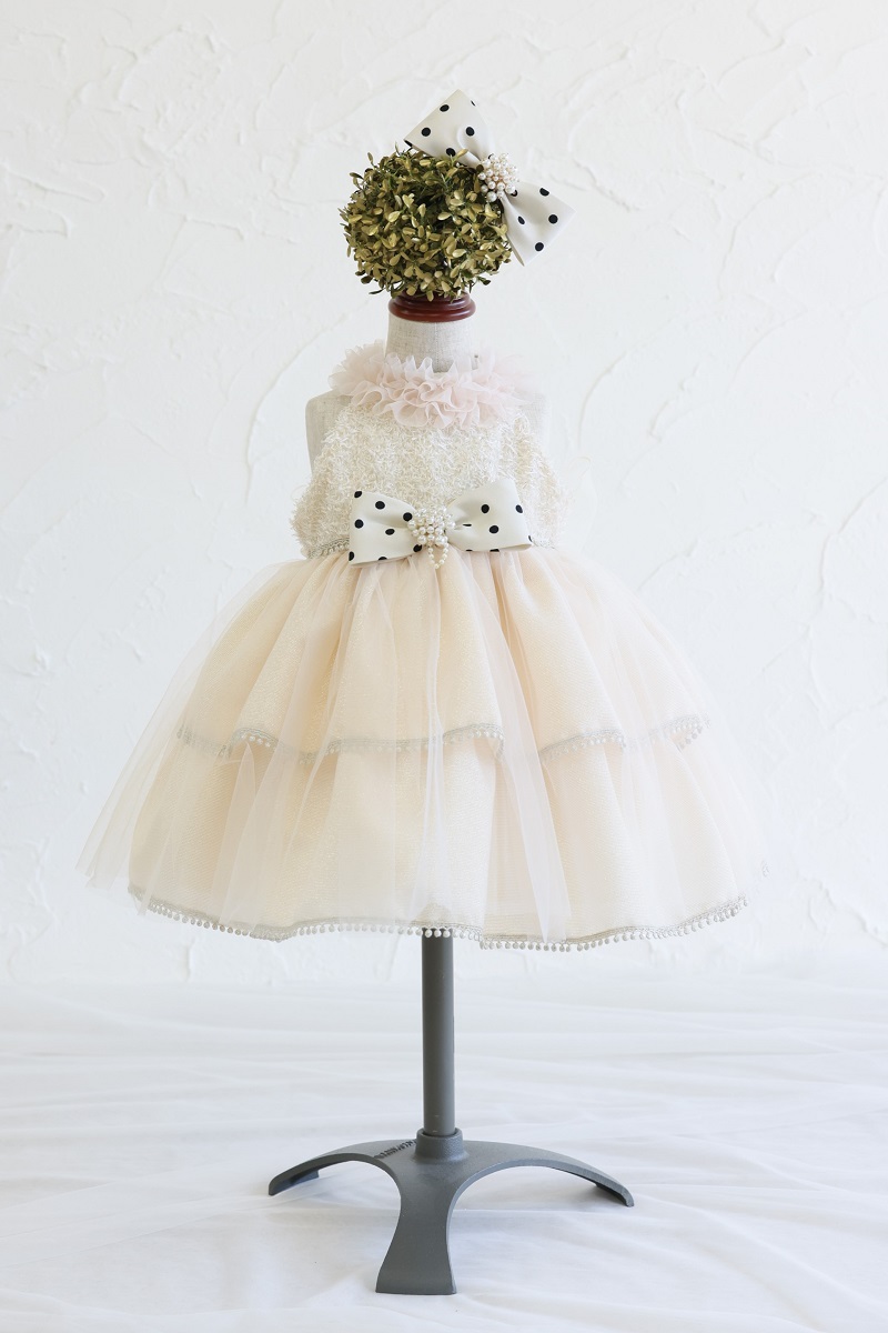 ショートドレスR-161　2色展開 - 画像 (4)