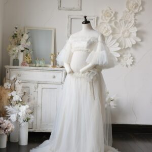 マタニティードレス R-2020　アイボリー