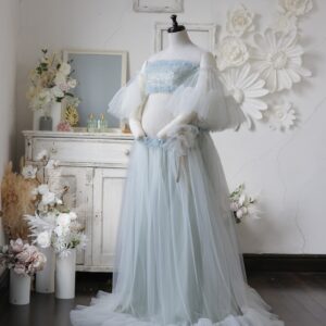 マタニティードレス R-2020　ミント