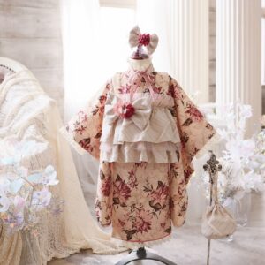 レトログレーズ 3歳三ッ身ｾｯﾄ RC822-B　【ﾍﾞｰｼﾞｭ】