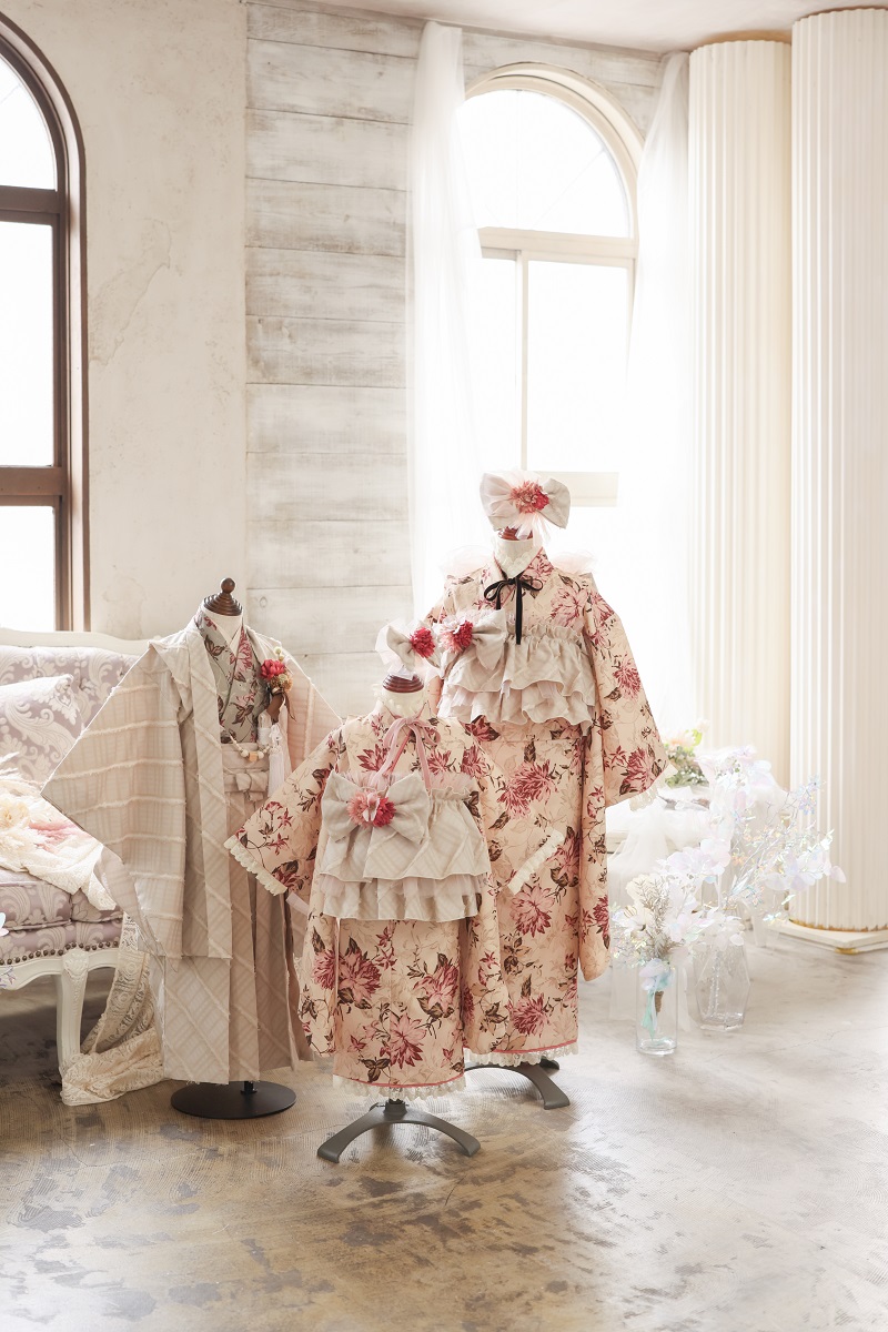 レトログレーズ 3歳三ッ身セット RC822-B 【ベージュ】 - 画像 (11)