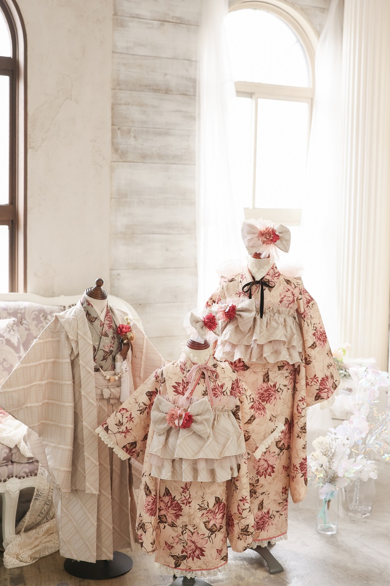 レトログレーズ 3歳三ッ身セット RC822-B 【ベージュ】 - 画像 (10)