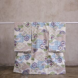 ラフィネココベイビーズ　男児祝着　RC870-B【水色】