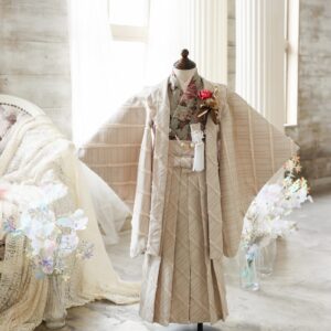 レトログレーズ男児セット-A　3歳/5歳【ﾍﾞｰｼﾞｭ/ｸﾞﾘｰﾝ】